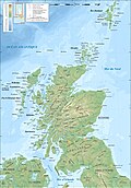 Topographic map of Scotland Also : in English SVG version in French SVG version in English Simplified version