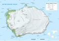 Topographic map of Bouvet Island Also : in French