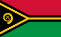 Flag of Vanuatu Drapeau du Vanuatu