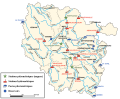Hydrologic map Lorraine