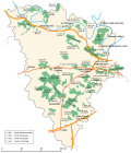 Forests of the département of the Yvelines (France)